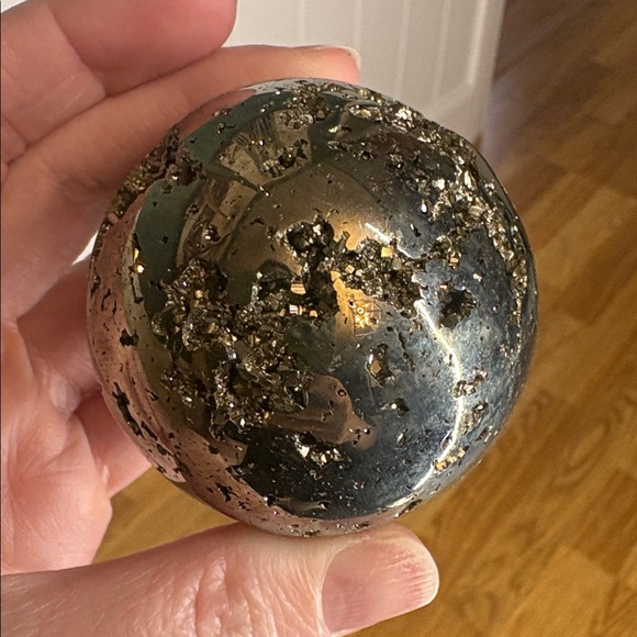 Pyrite Sphere - Picture 3 of 4